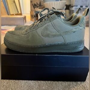 Nike Air Force 1 ‘07 Canvas Medium Olive men’s 10.5